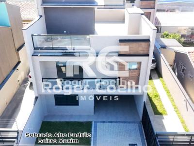 Sobrado para Venda, em Curitiba, bairro Xaxim, 3 dormitrios, 3 banheiros, 1 sute, 2 vagas