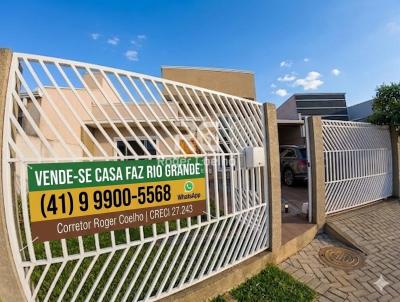 Casa para Venda, em Fazenda Rio Grande, bairro Eucaliptos, 3 dormit�rios, 2 banheiros, 1 su�te, 2 vagas
